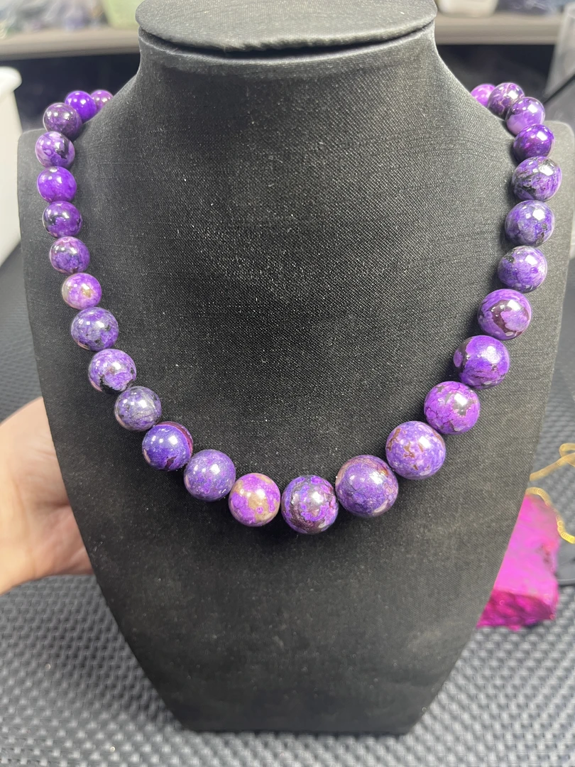 Z147深紫塔链女款