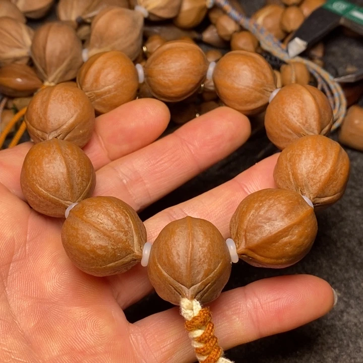 橄榄核手串2.1尺寸34号
