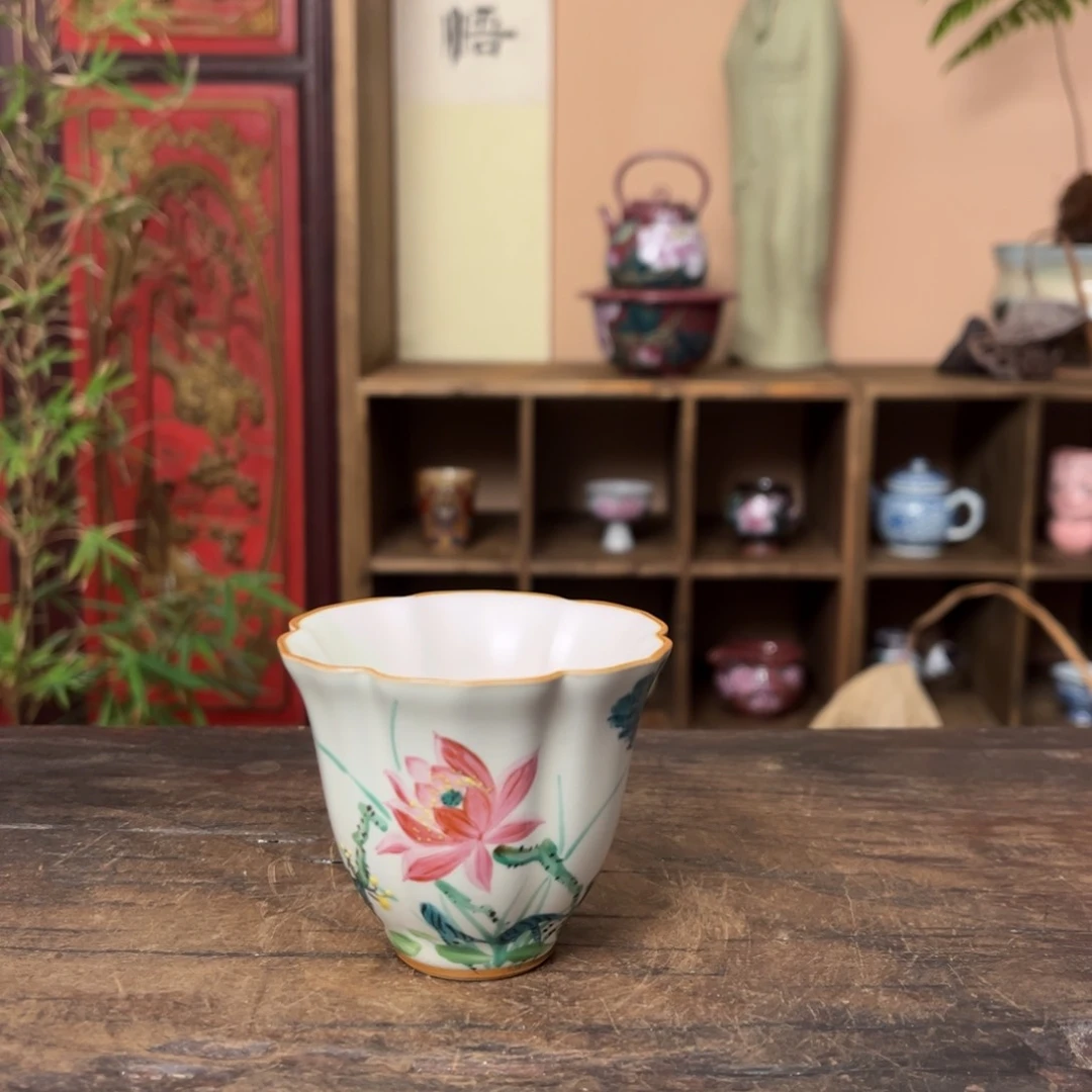 杯柴手工手绘工艺