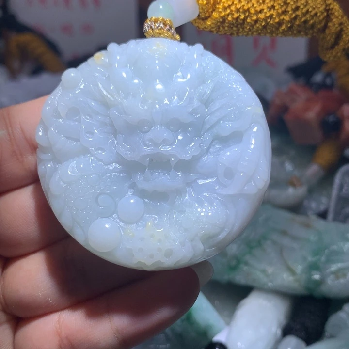 颈饰未镶嵌翡翠保真天然A货翡翠