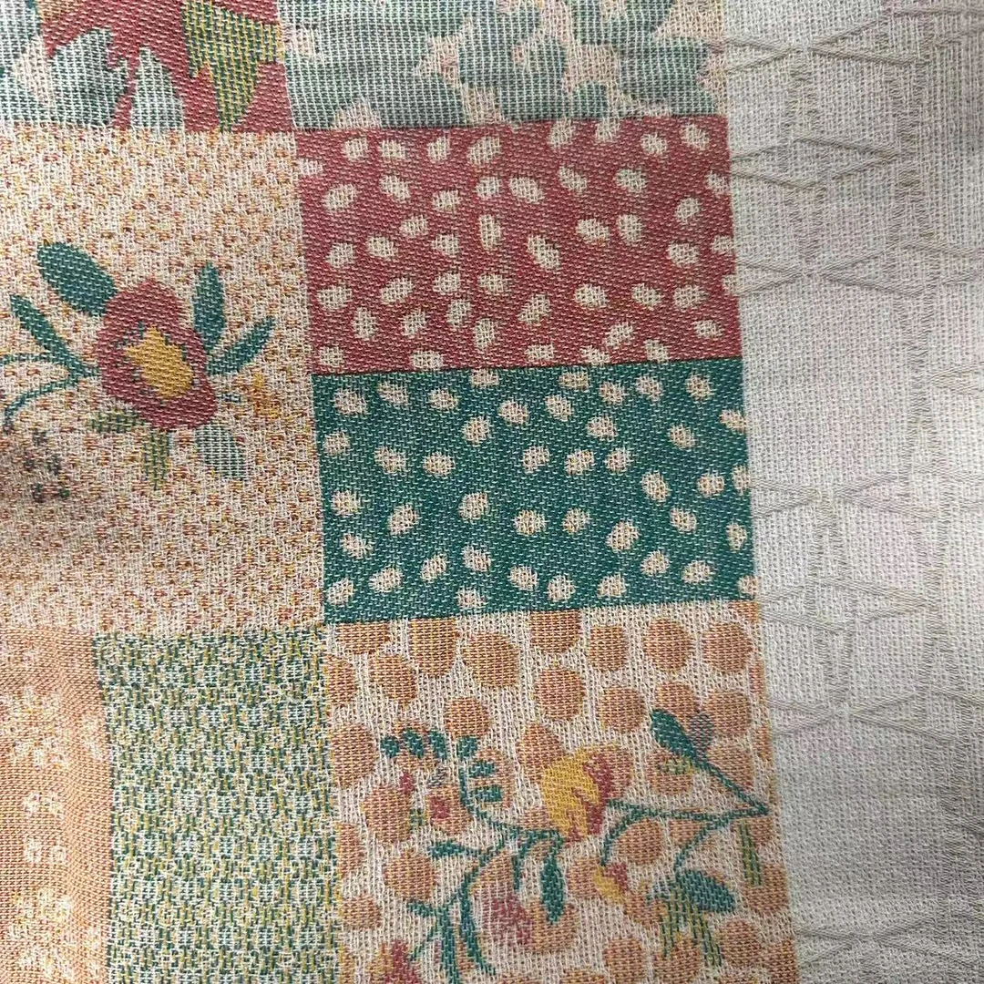 圆环花52*78枕巾