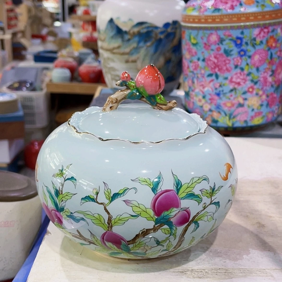 【闪购商品】罐陶瓷茶叶罐密封罐