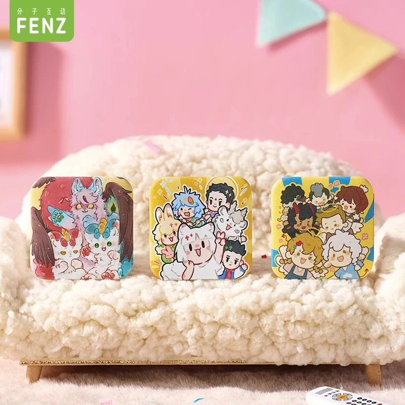 非人哉分子谷子派对时光系列马口铁徽章套装