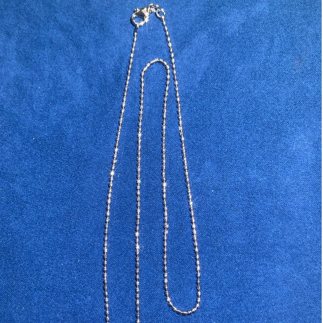 s9852白色双叠珠幻影项链多样性发货