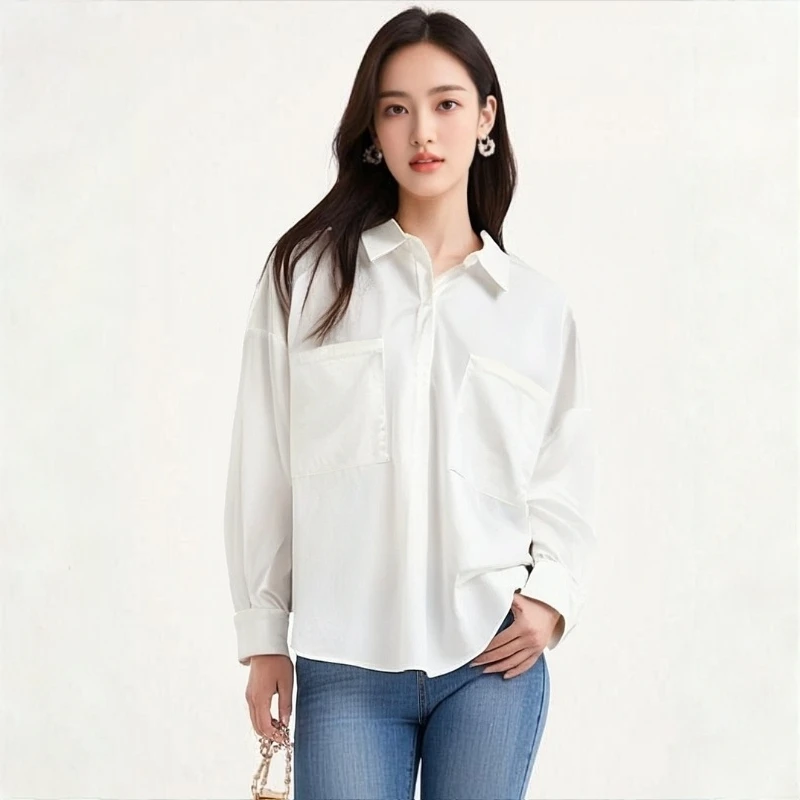 可拆卸领带帽衬衫