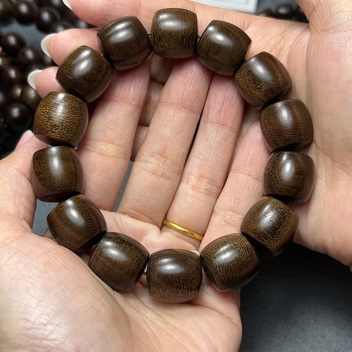 手串沉香幸**好白棋玉化