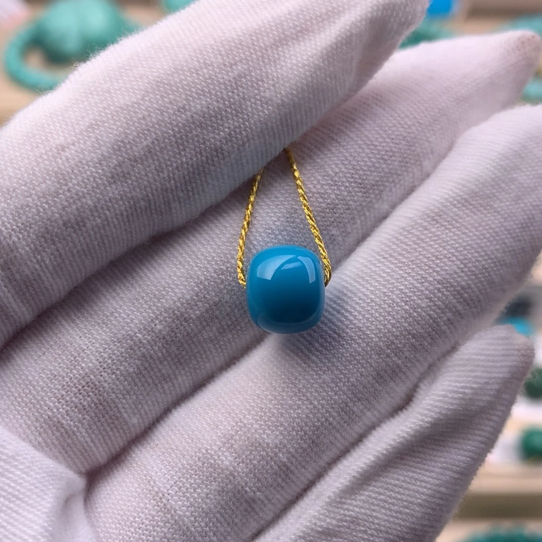 绿松石未镶嵌珠宝奇石9.1*7.9