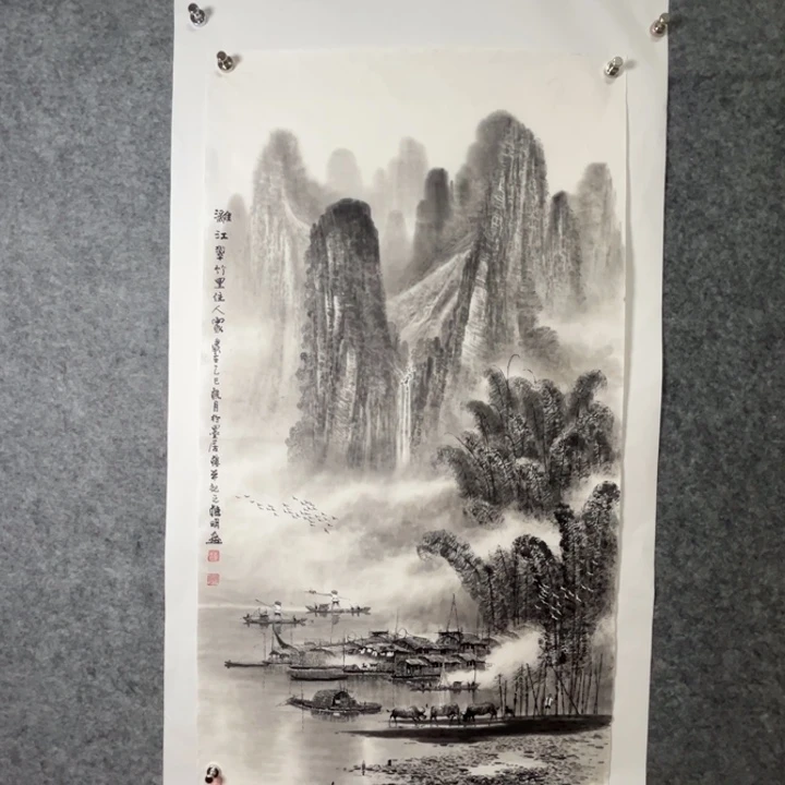 国画精品手绘国画作品