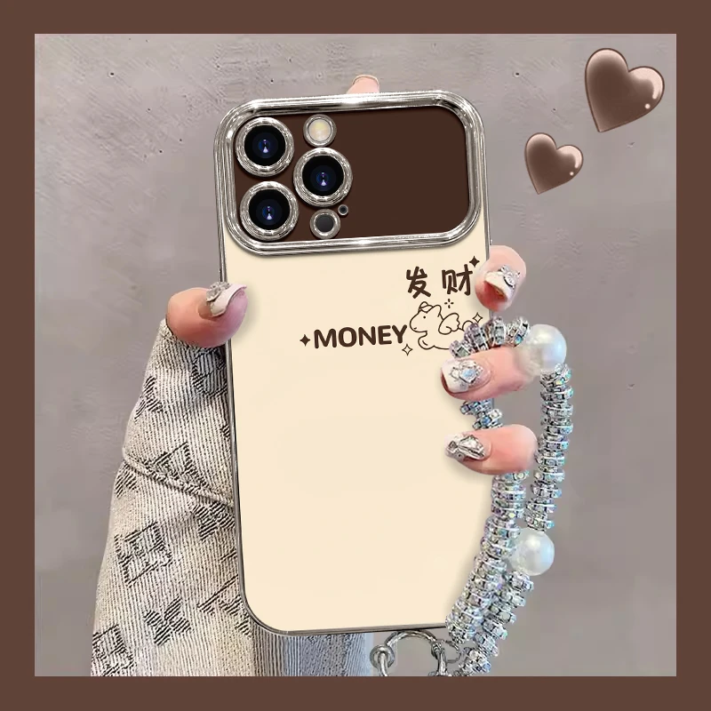 适用于苹果16华为/OPPO/vivo可爱小飞马手机壳简约流行硅胶防摔