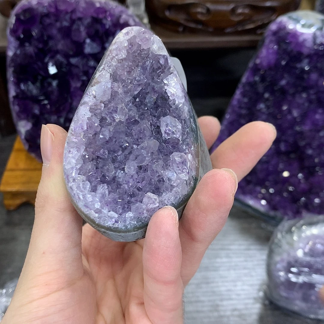 紫晶珠宝半成品未镶嵌101