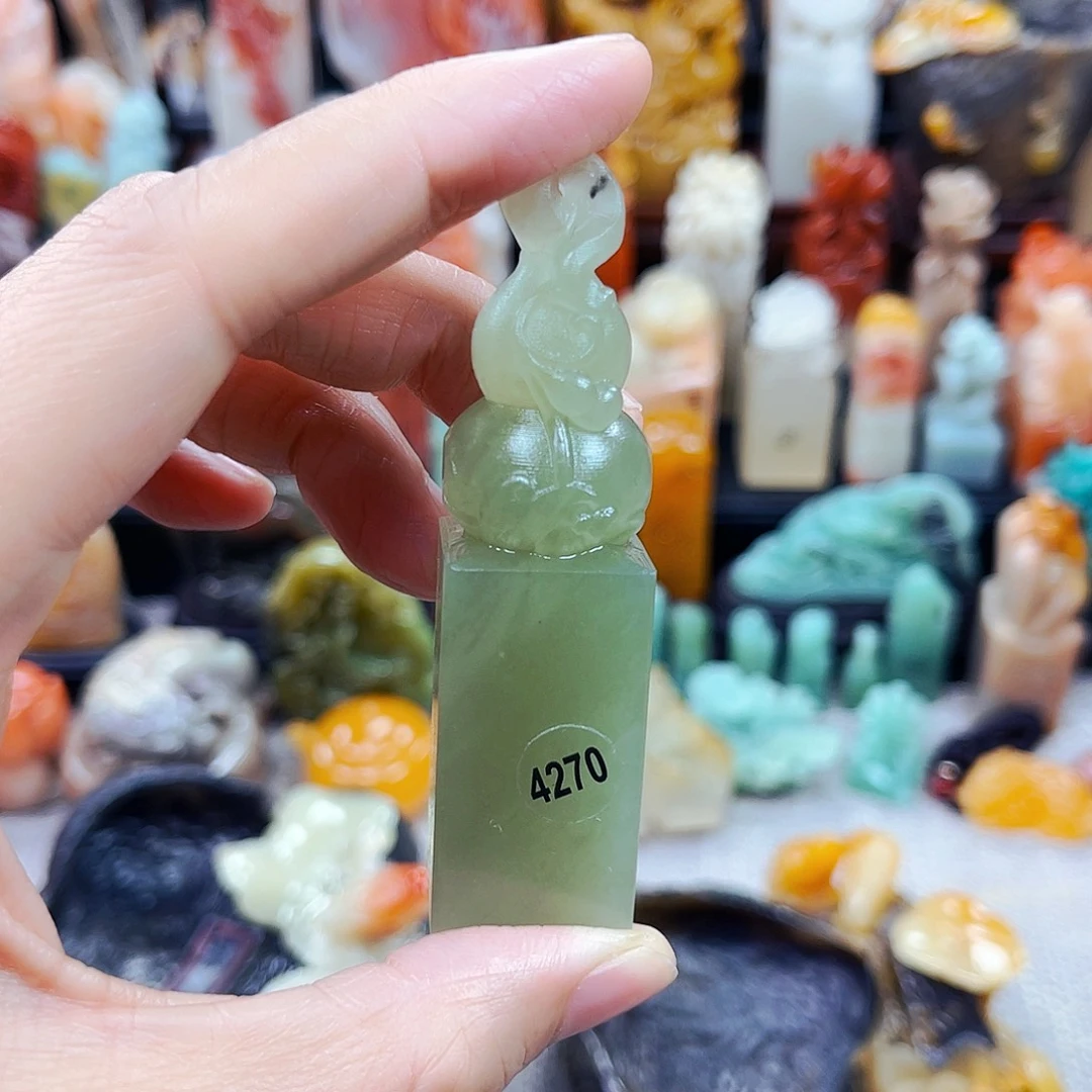 寿山石印石4270包邮包刻