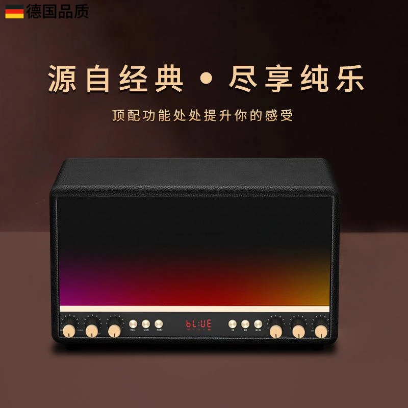 德国柏林之声通用蓝牙音箱重低音家用K歌客厅环绕声KTV立体声音响