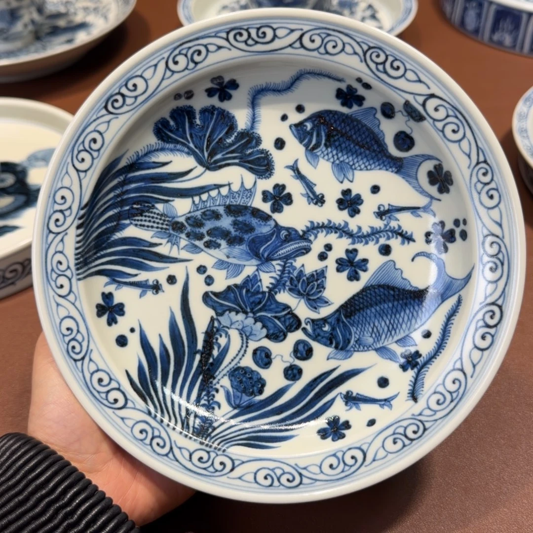 手工手绘茶具壶承