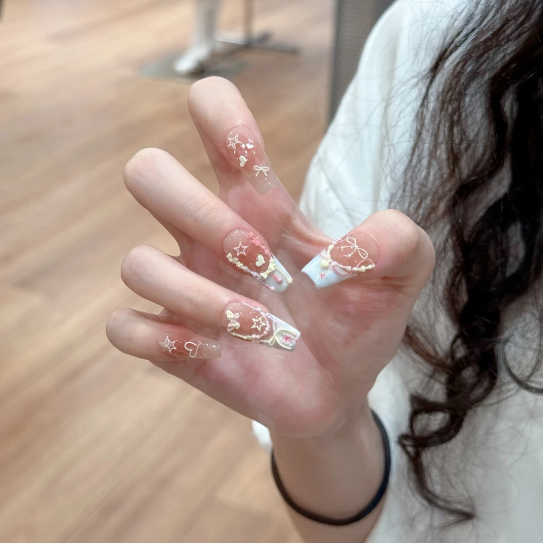 丹蜜琳【多巴胺项链】 模具转印系列  纯手工轻奢高级穿戴甲