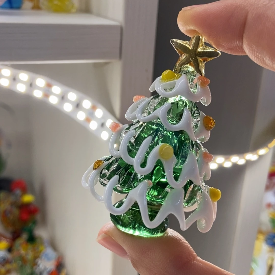 陌***灬手工艺品琉璃绿白