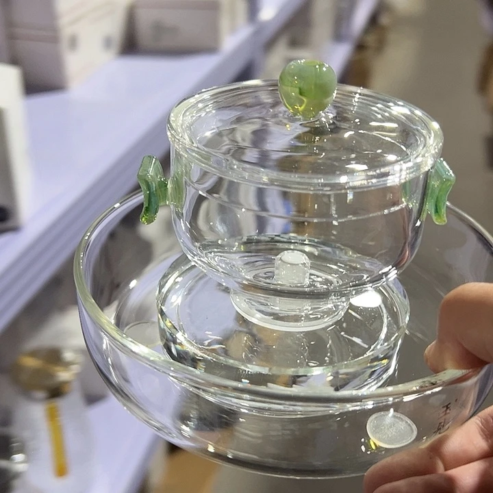 玉见 绿玛瑙 泡茶器