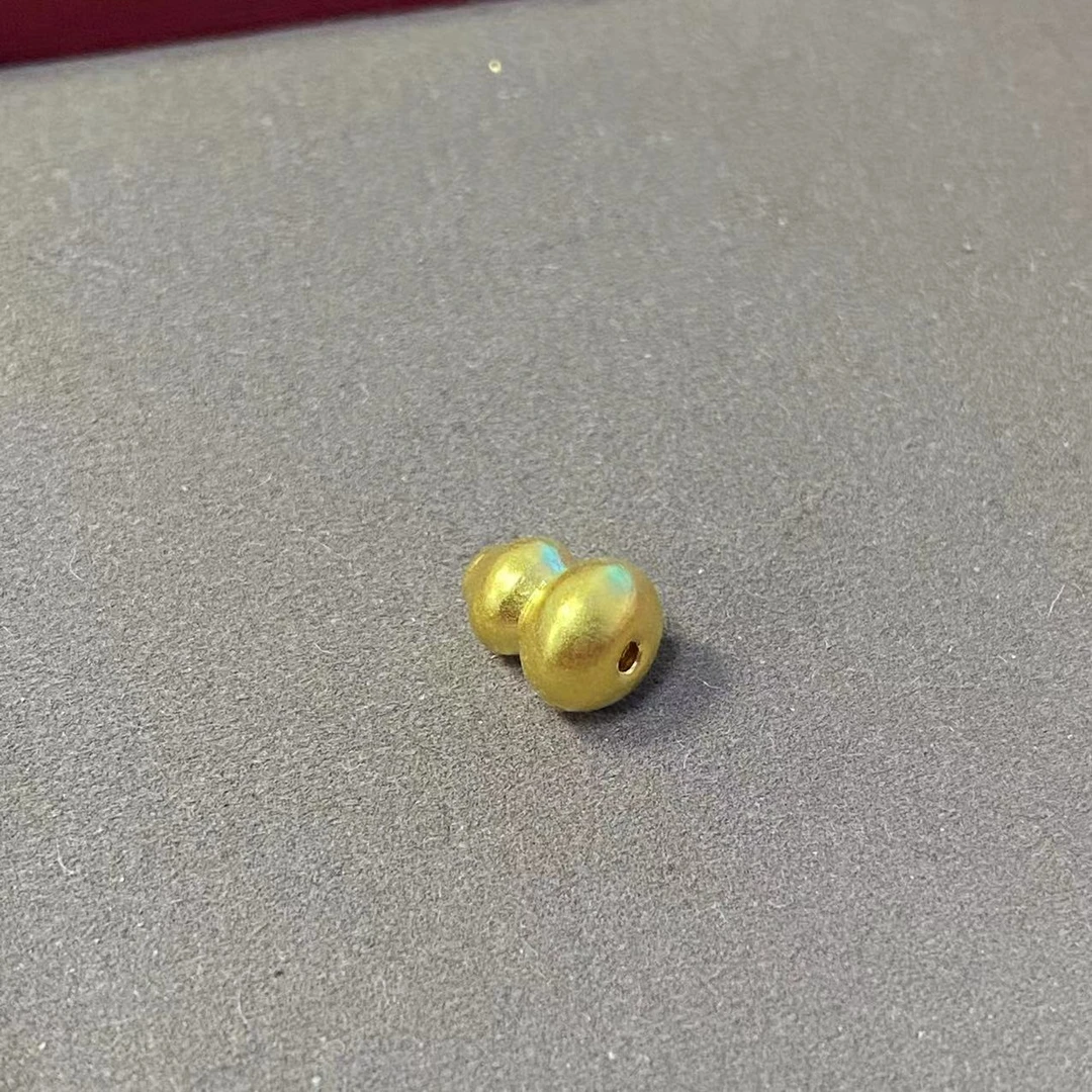 足金999通孔葫芦穿玛 瑙手串@@A201