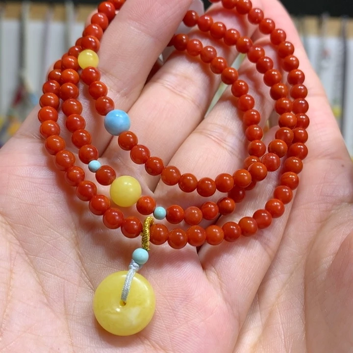 未镶嵌手链南红玛瑙4.6mm