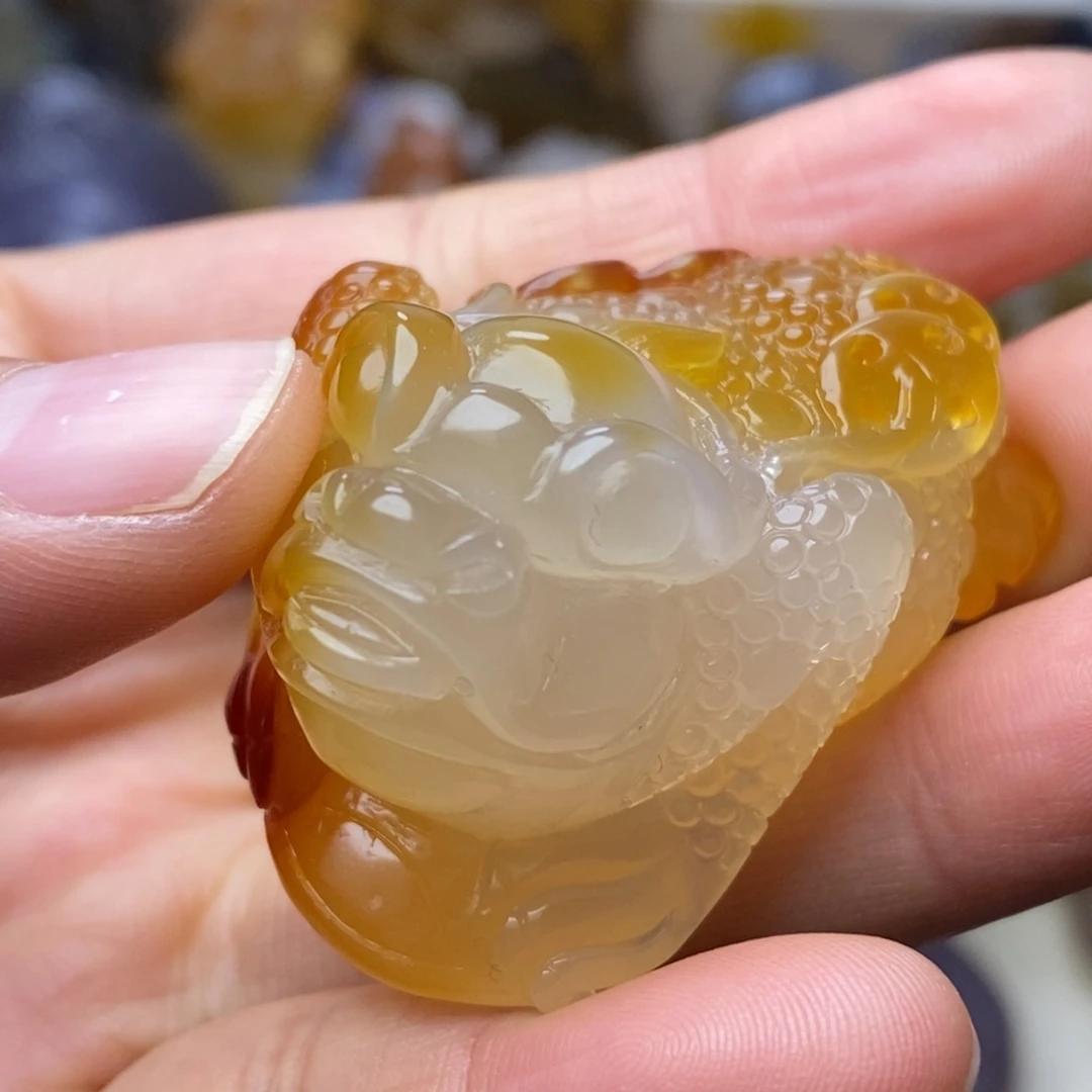玛瑙/玉髓未镶嵌把件