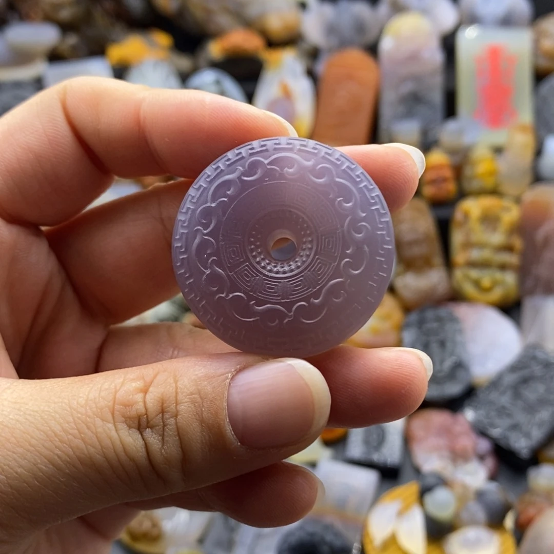 玛瑙/玉髓颈饰未镶嵌阳*