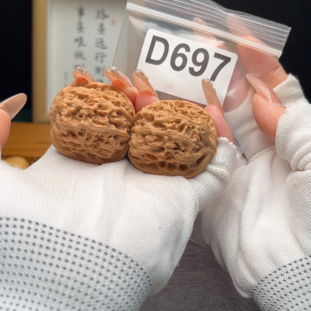 文玩核桃把件37西北将军d697