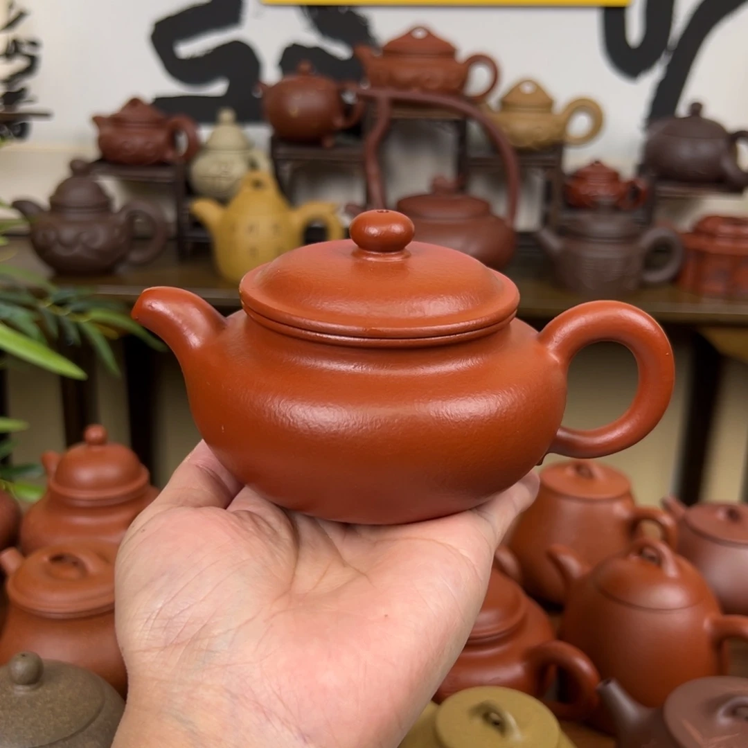 茶壶紫砂朱泥仿古270cc