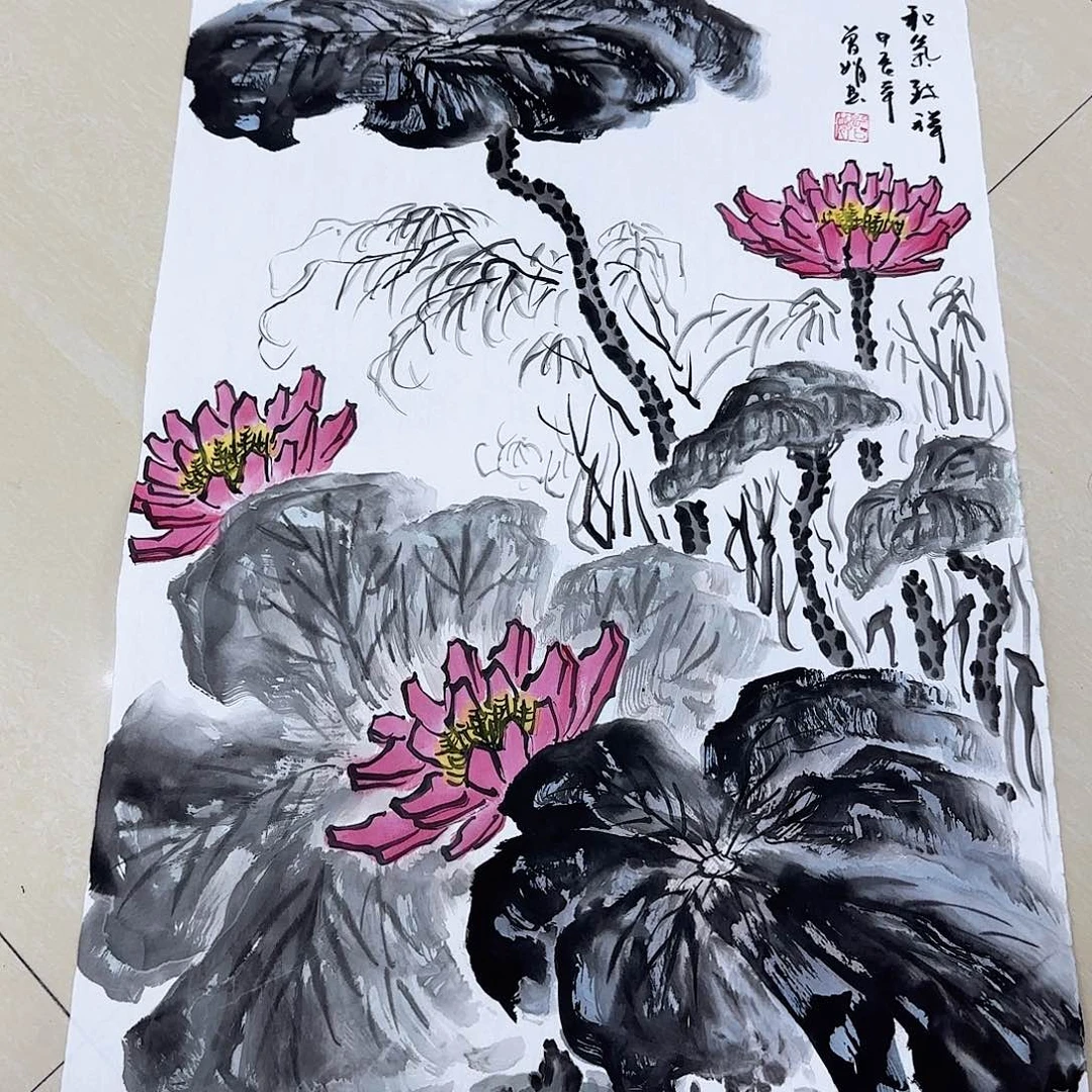 国画国画作品展。国画h