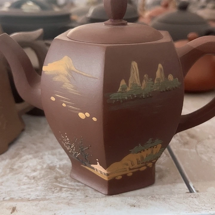 茶壶紫砂手工制作