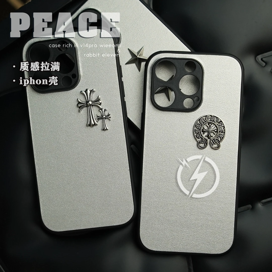 镭射立体潮牌 适用苹果16pro/15/14/13/promax手机壳iphone16