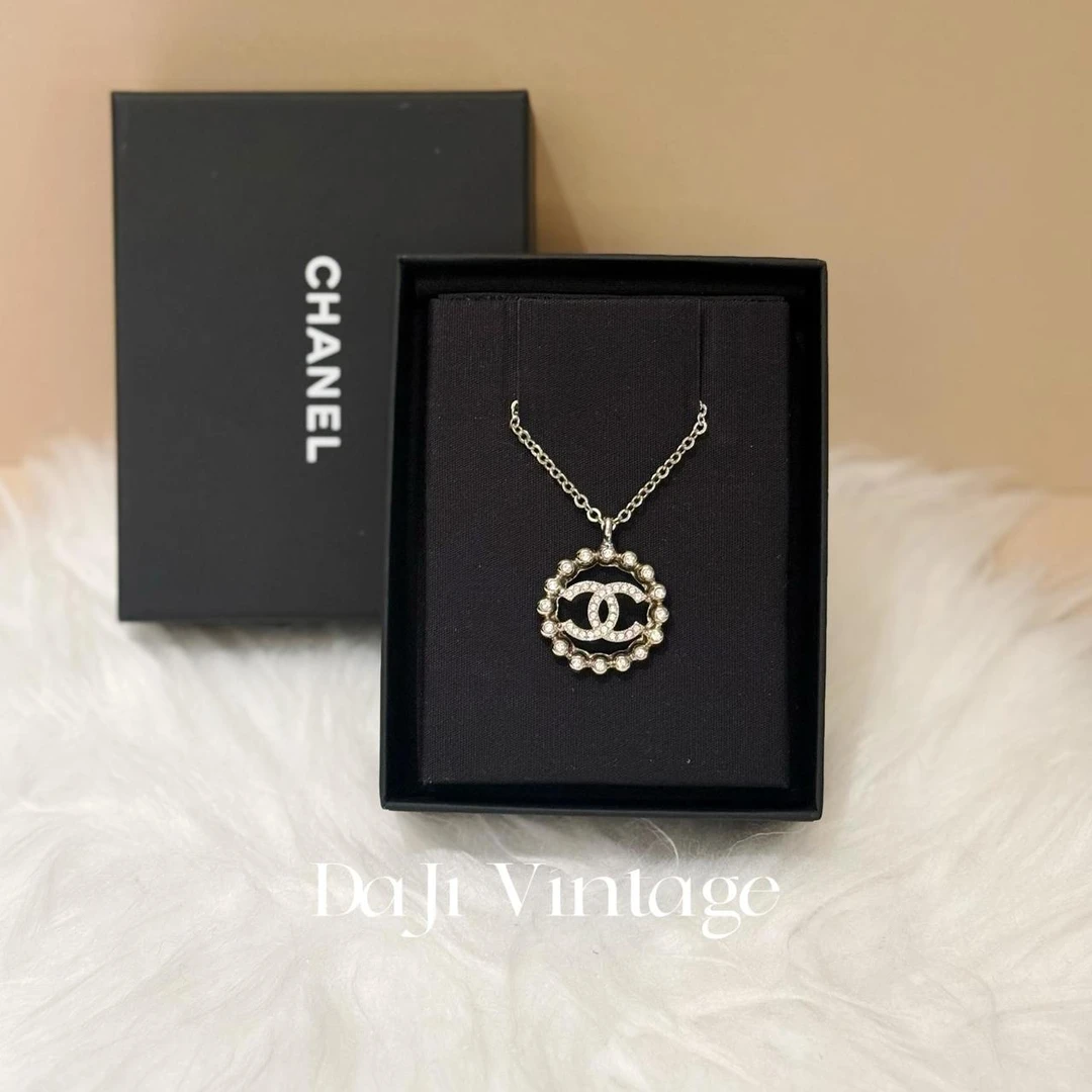 大吉中古/Chanel香奈儿满钻吊坠项链