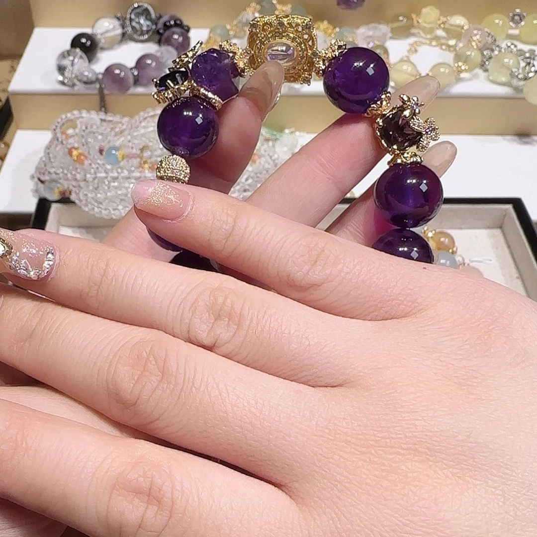 水晶手链未镶嵌佳****a吧