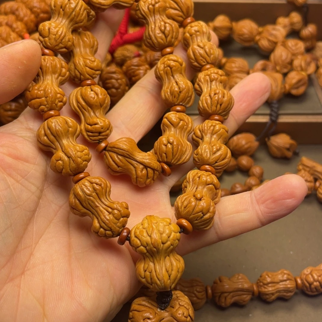 用***2手串桃核龙纹桃核13
