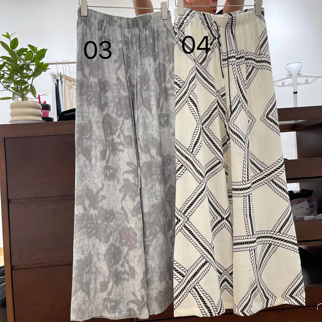 李真一LZY/SDLFJS【夏季度假阔腿裤】