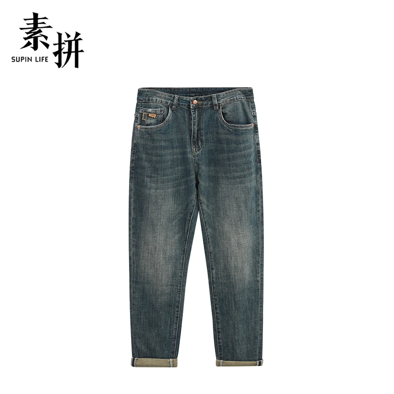 素拼牛仔裤SPBZK435153AM-SPBZK435153AM1