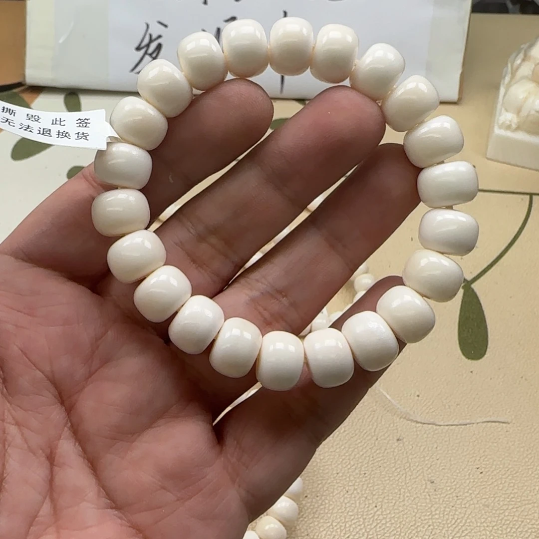 白玉菩提手串白色224