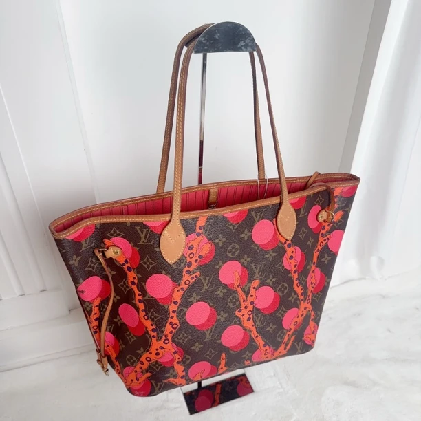 95新 LouisVuitton/路易威登 lv 手提包 印花 草间弥生 /0000