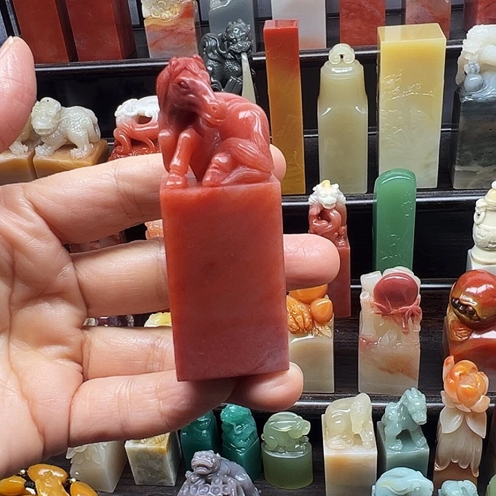 印石寿山石寿山石手工雕刻