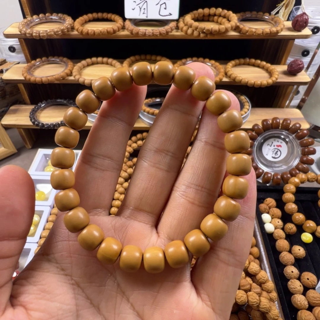 核桃手串/手链快**活精品道珠老型9.6mm全品无暇