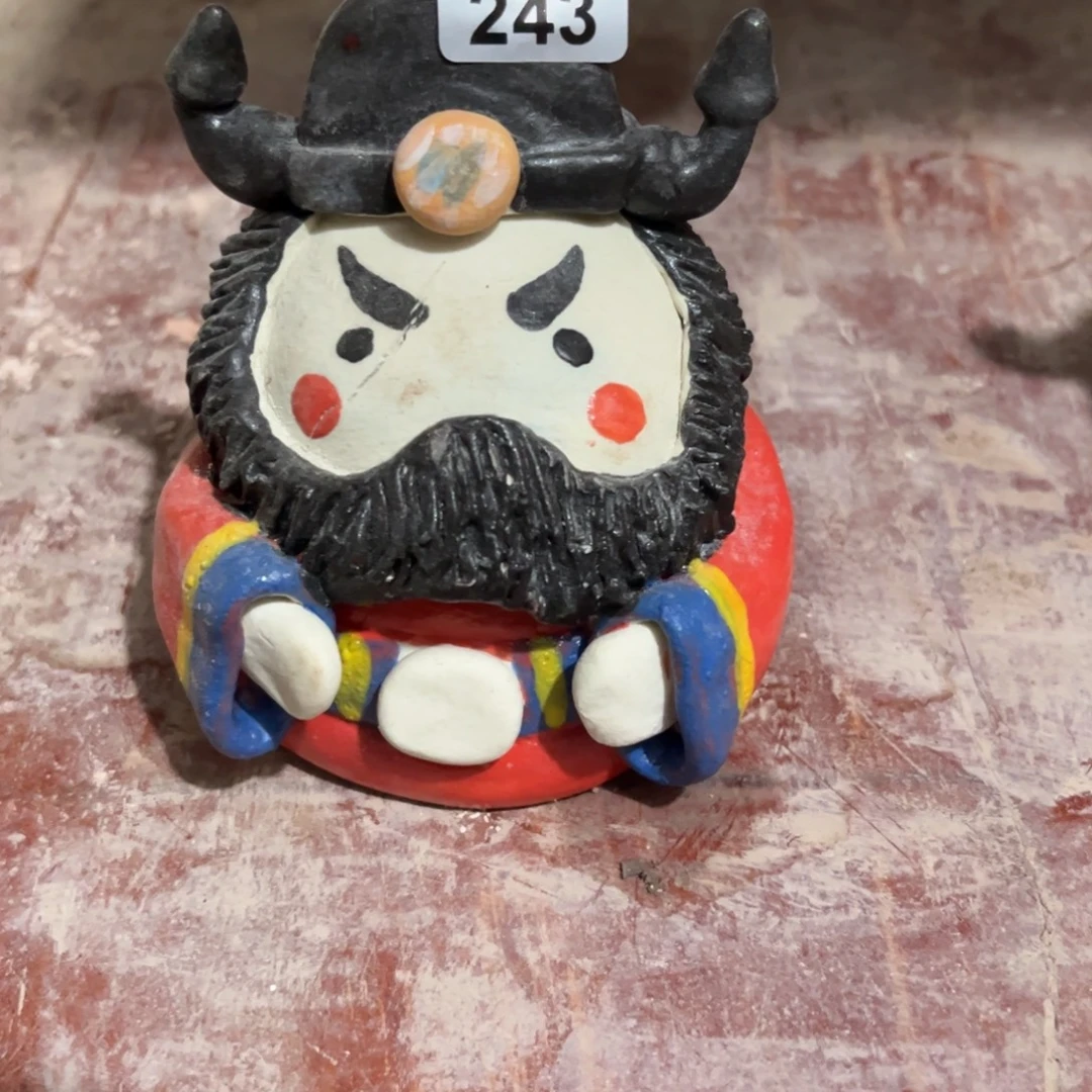 摆件纯手工抽象陶瓷摆件微瑕243