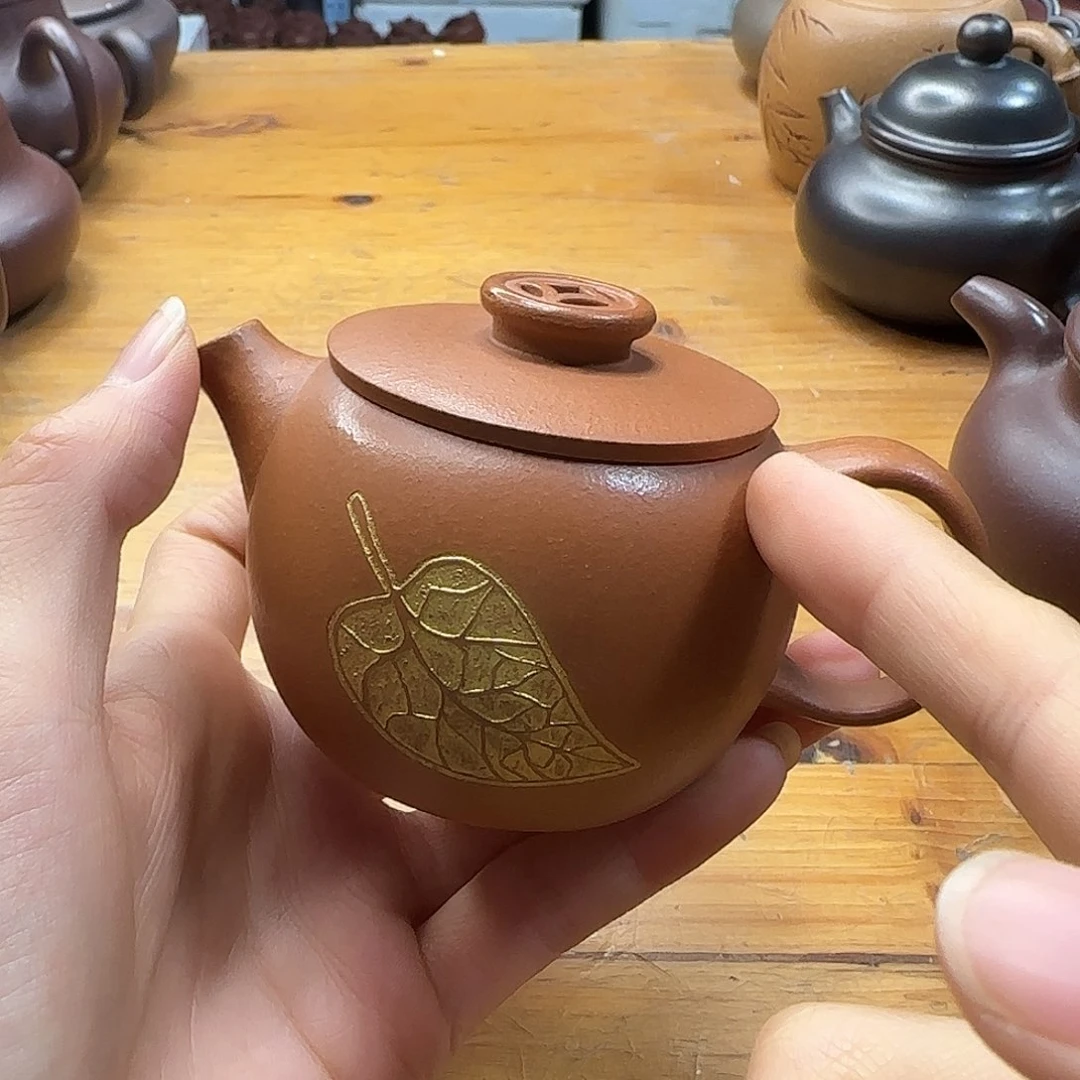 紫砂茶壶民间手艺人全手工制作