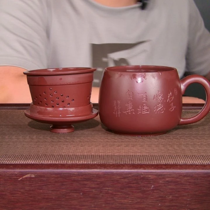 茶杯紫砂高货放漏