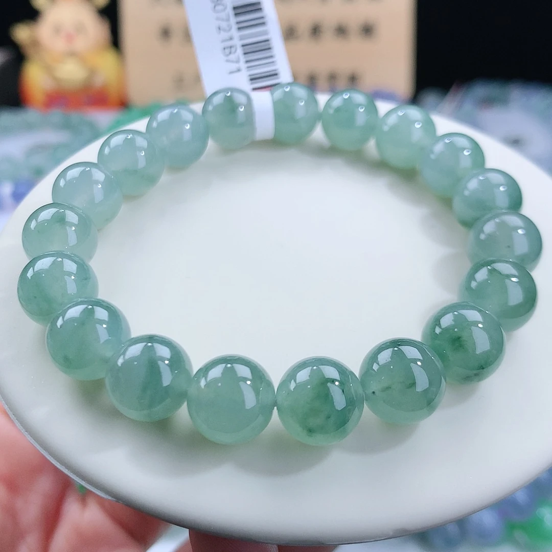 翡翠手链未镶嵌卡10