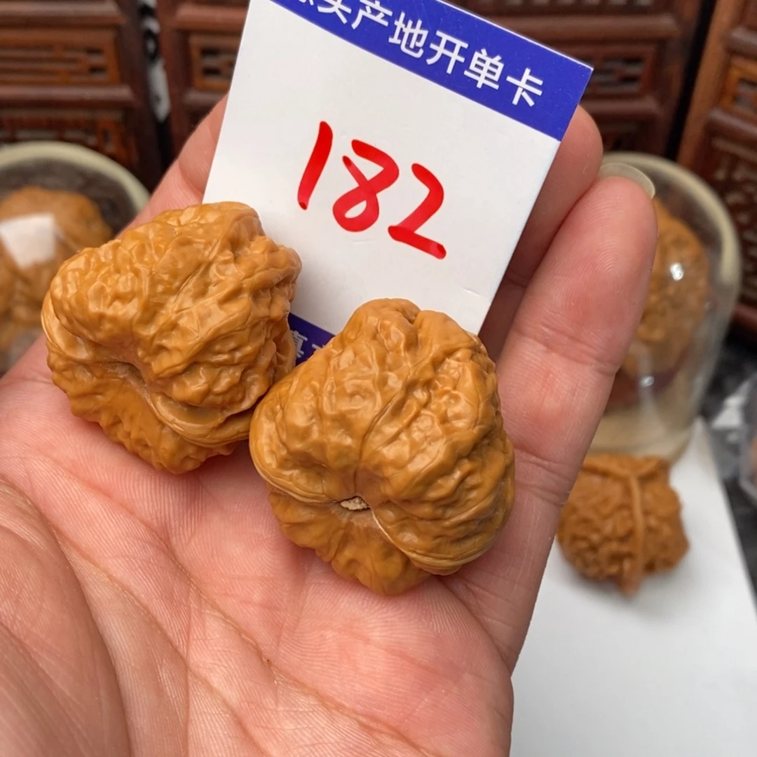 桃核吊坠核桃一对