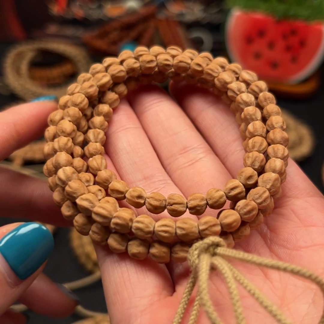 柏香籽/百香籽手串开****2