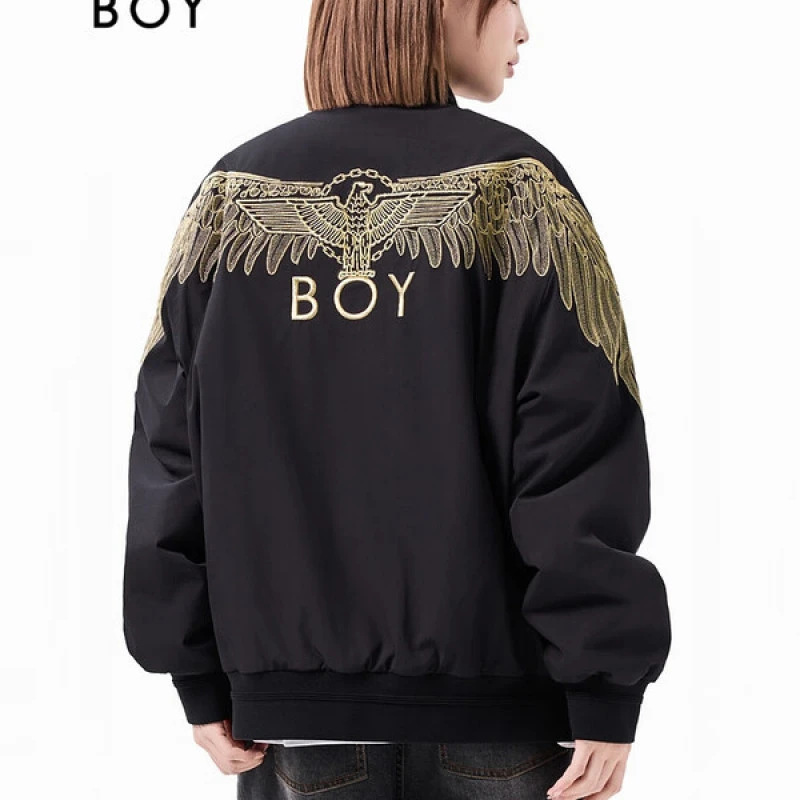BOY LONDON中性款时尚潮流百搭通勤短款棉服N29900