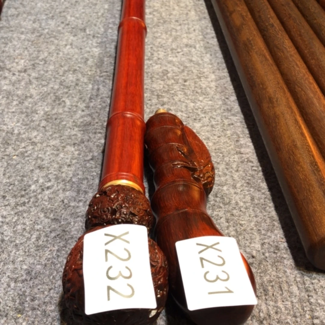 【闪购商品】木人****准紫檀木手杖231 232