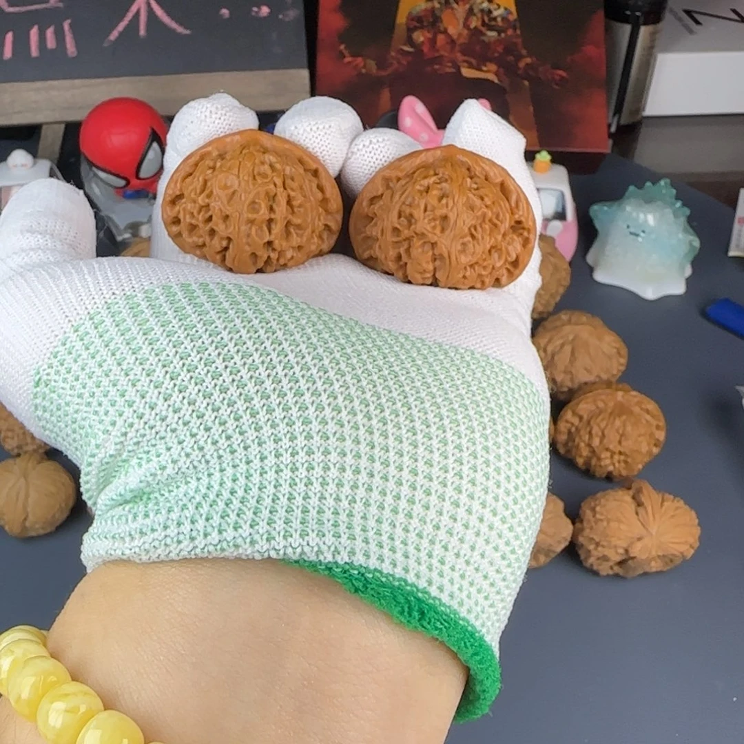 文玩核桃把件每日三福利1 41干刷宫灯 微修