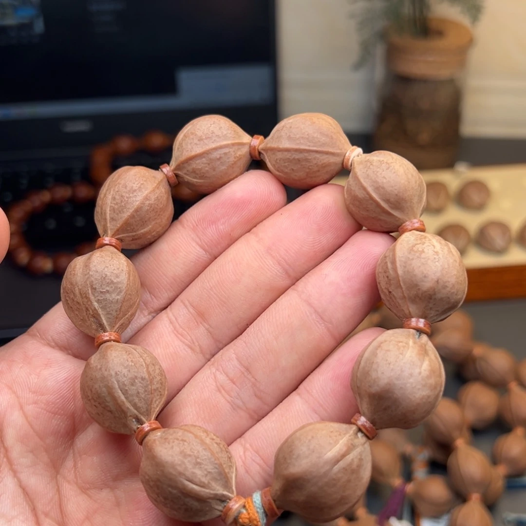 手串/手链橄榄核?****?梅林铁核20/24