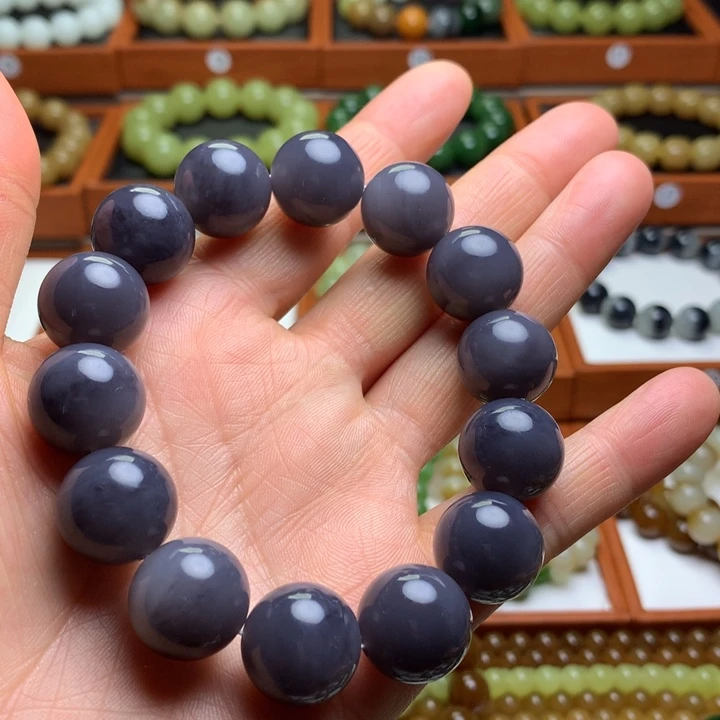 和田玉手串未镶嵌