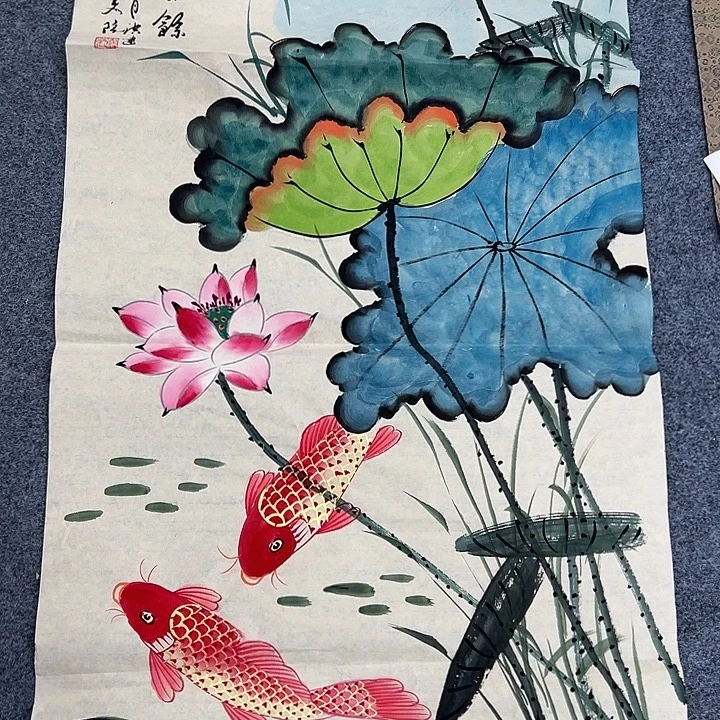 国画纯手绘作品图